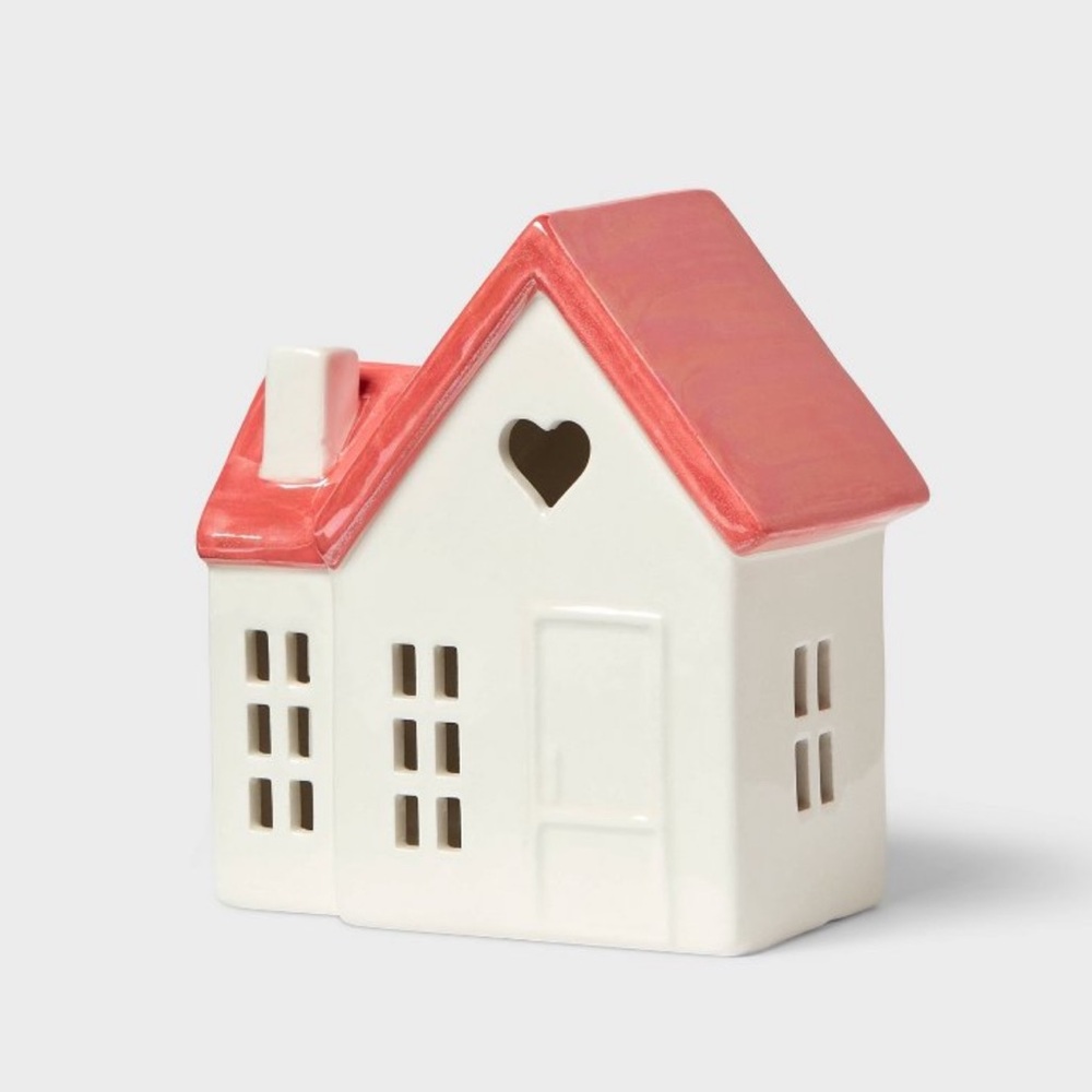 Valentine’s Day Ceramic House NEW